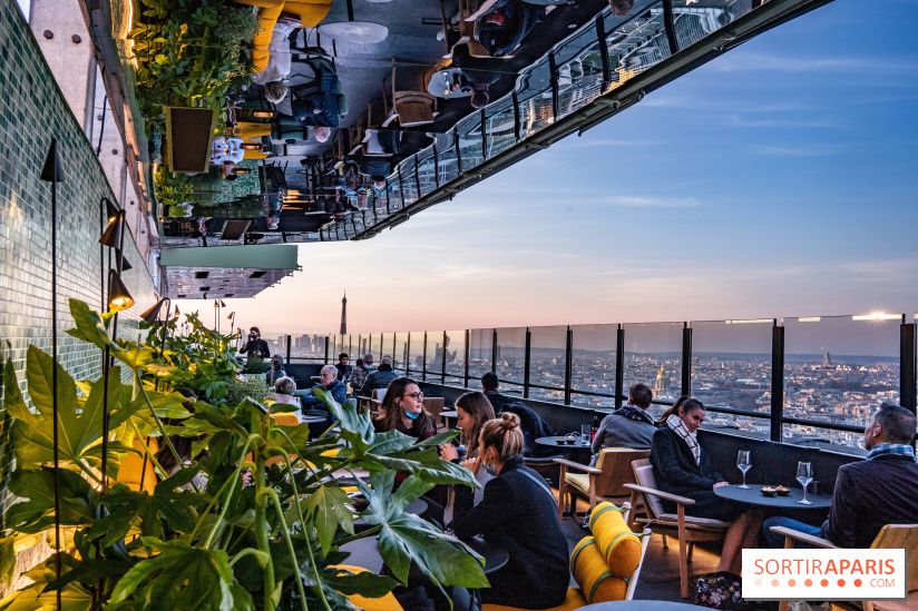 Le Skybar rooftop, le plus haut bar à ciel ouvert de Paris