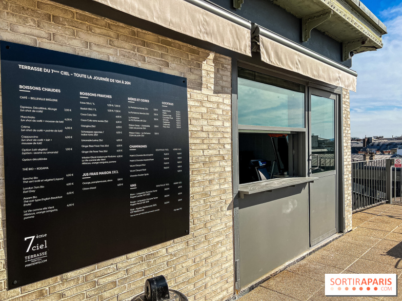 La Terrasse panoramique du Printemps 7e Ciel