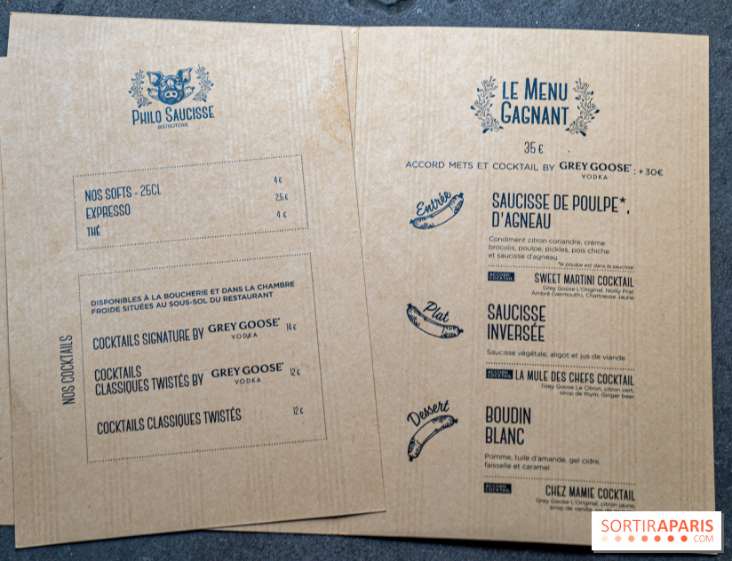 Philo Saucisse, le restaurant Top Chef de la Guerre des Restos ouvre ses portes à Paris