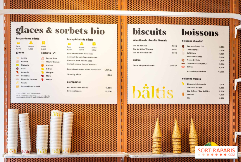 Bältis, le nouveau glacier Libanais Bio qui réveille le Marais