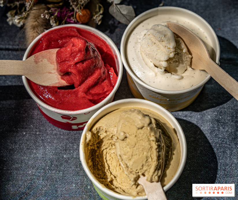 Les délicieuses glaces de la Maison Kayser, sans colorants ni conservateurs