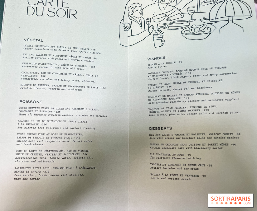 Seveste, la terrasse-restaurant du Théâtre de l’Atelier À Montmartre