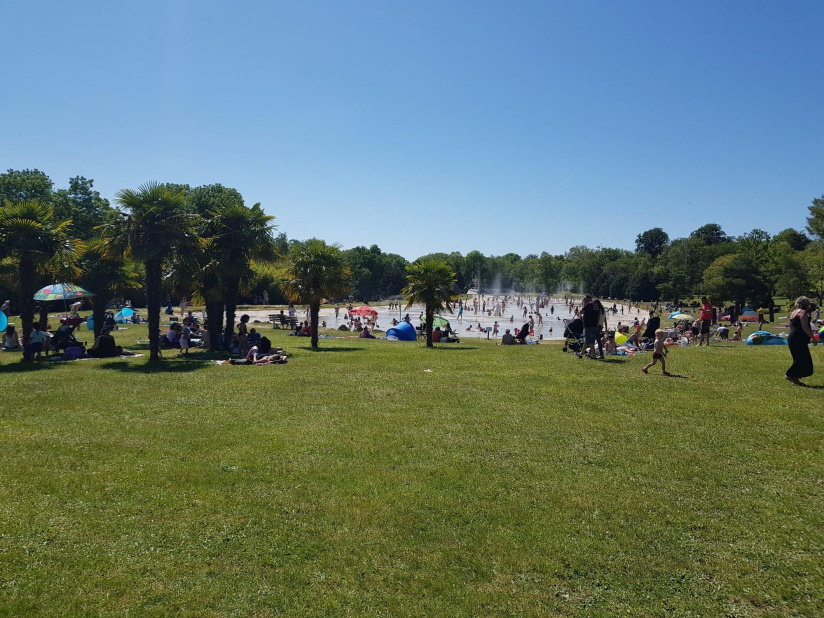 Le Parc Hérouval, le parc de loisirs avec plage et jeux d'eau