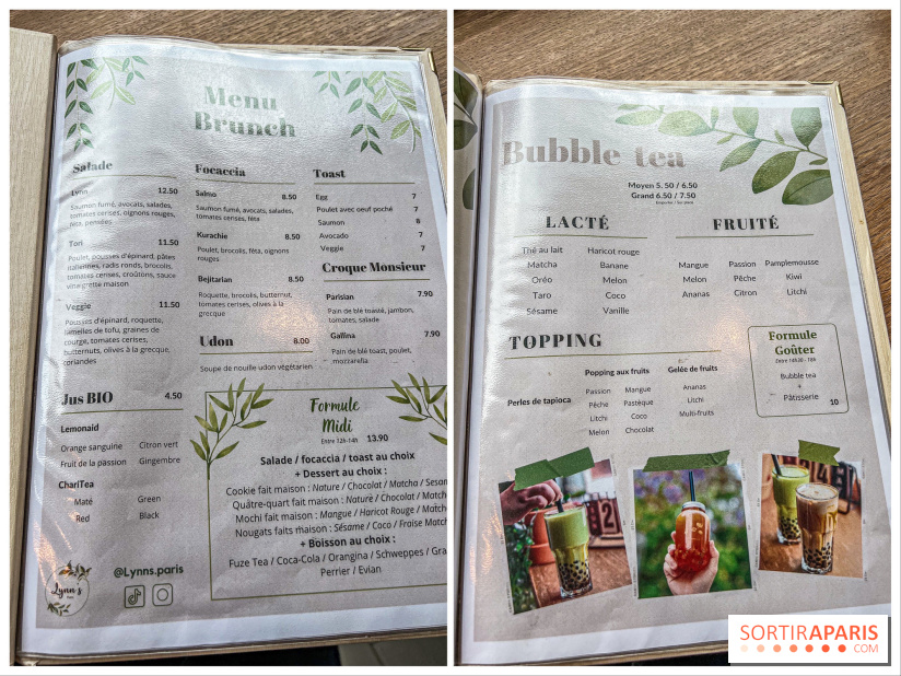 Lynn's Paris, le Coffee shop - bubble tea de Belleville