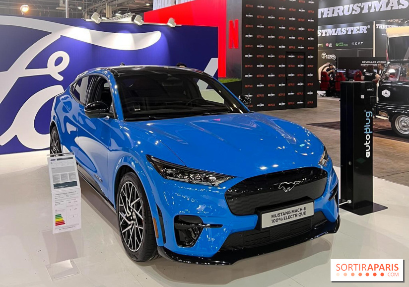 Mondial de l'Auto 2022 Paris - Mustang match e - électrique