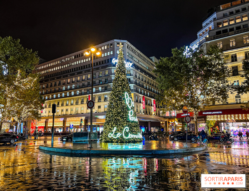 The most beautiful trees of this Christmas 2022 in Paris