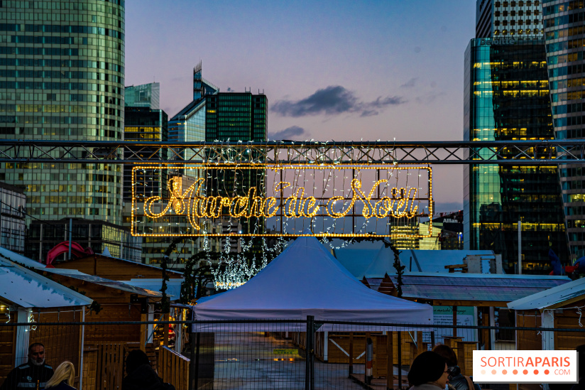 Le Marché de Noël de Paris La Défense 2022, ouverture retardée