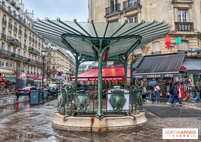 station de métro de Type B d'Hector Guimard - chatelet