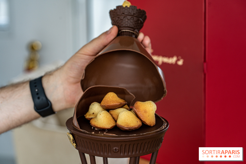 Lumières de Paris, l'oeuf de Pâques 2023 du Fouquet's Paris par Anthony Coquereau