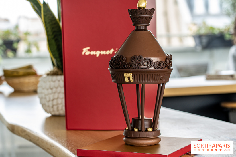 Lumières de Paris, l'oeuf de Pâques 2023 du Fouquet's Paris par Anthony Coquereau