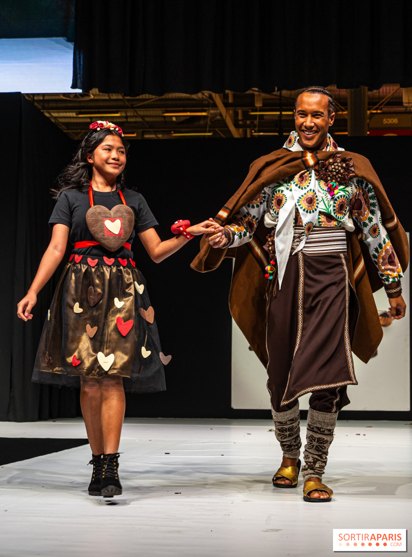 Salon du Chocolat 2023, le programme du défilé de robes et tenues en chocolat - Laurent Maistret - mécénat chirurgie cardiaque