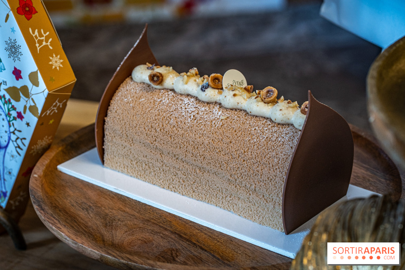 La Bûche de Noël Luge de Lenôtre par Etiennne Leroy et les créations de fête 2023