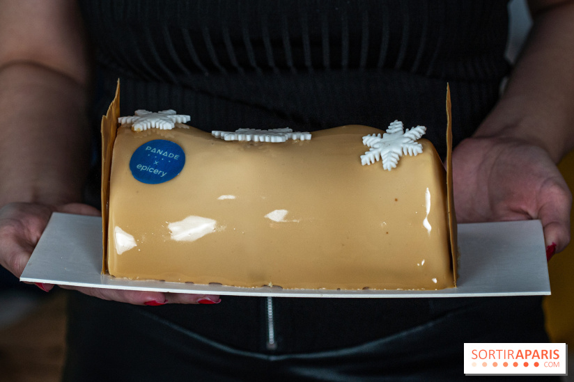 Bûche de Noël "Slalom" par Merouan Bounekraf en Livraison Nationale