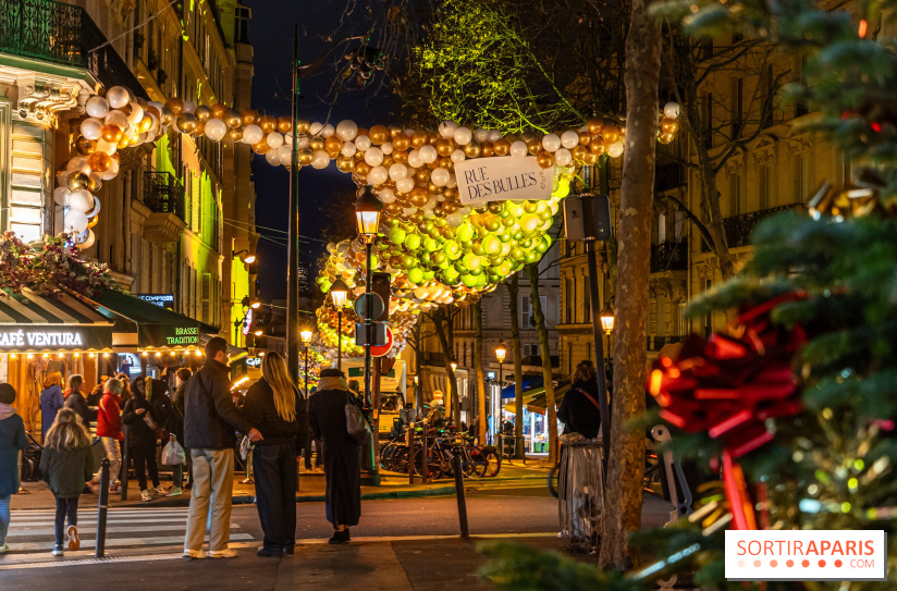 La Rue des Bulles 2023 se dévoile, l'illumination magique de la rue des Martyrs