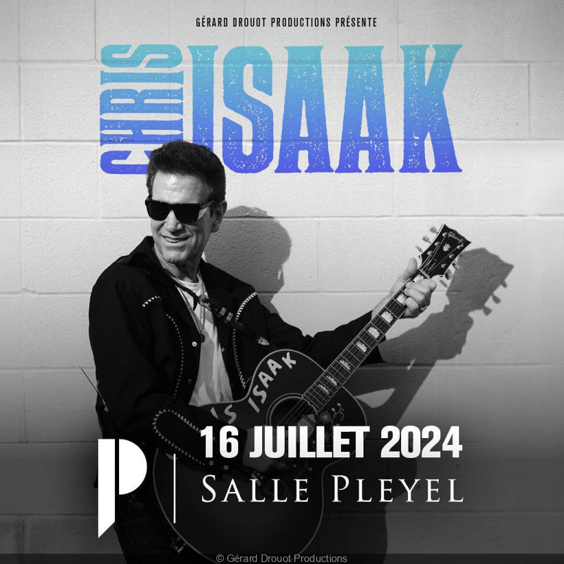 Chris Isaak en concert à la Salle Pleyel à Paris en juillet 2024