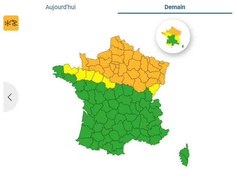 Dépression Irène : à quoi faut-il s'attendre à Paris et en Île-de-France ces prochaines heures ?