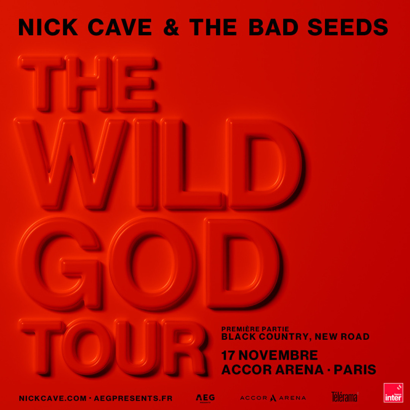 Nick Cave & The Bad Seeds en concert à l'Accor Arena de Paris en novembre 2024