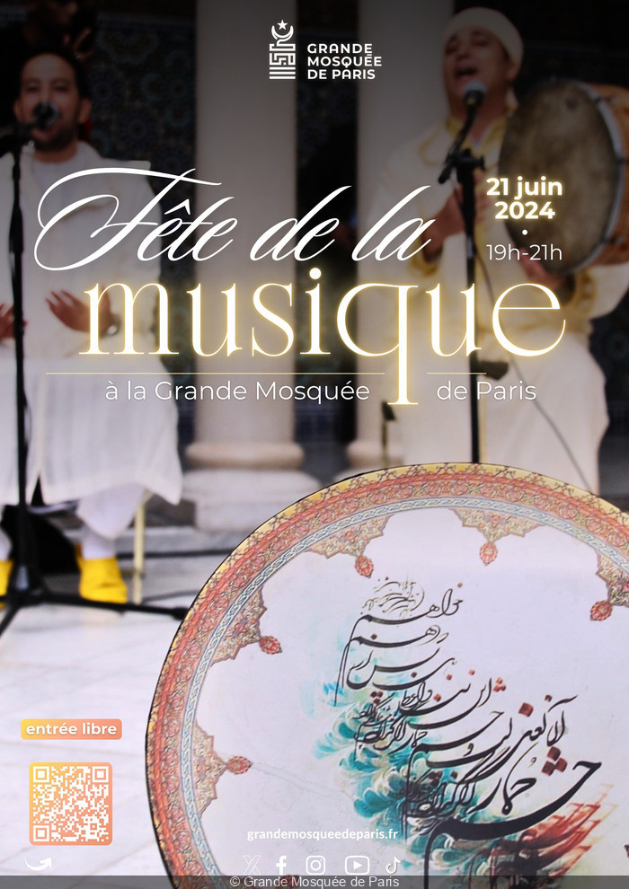 Fête de la musique 2024 à la Grande Mosquée de Paris