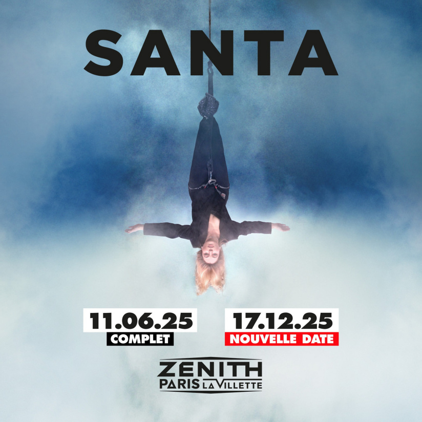 Santa en concert au Zénith de Paris en 2025, date supplémentaire