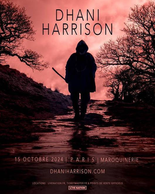 Dhani Harrison, le fils de George, en concert à la Maroquinerie à Paris