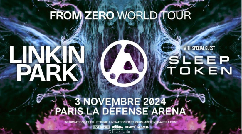 Linkin Park à Paris La Défense Arena : tout ce qu'il faut savoir