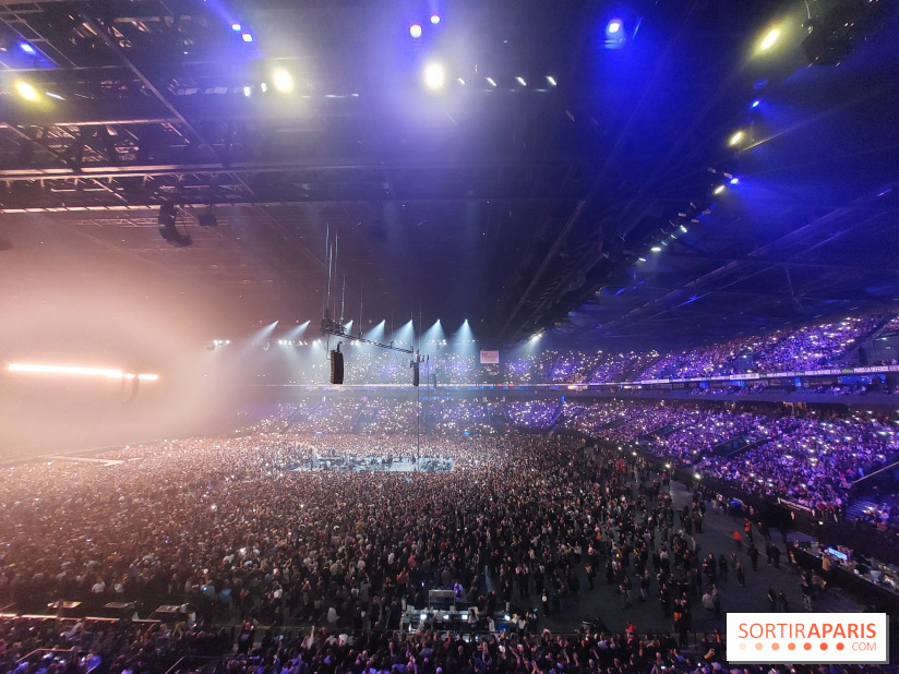 Ludovico Einaudi in concert at Paris La Défense Arena in June 2025