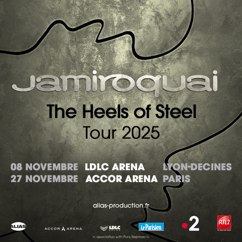 Jamiroquai en concert à l’Accor Arena de Paris en novembre 2025
