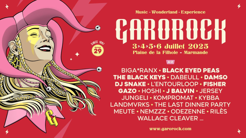 Festival Garorock 2025 : DJ Snake, Damso, J Balvin... les premiers noms
