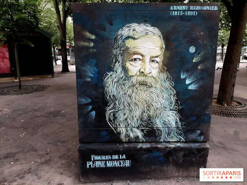 Street art : C215 réalise 11 portraits de figures célèbres dans le quartier de la Plaine-Monceau