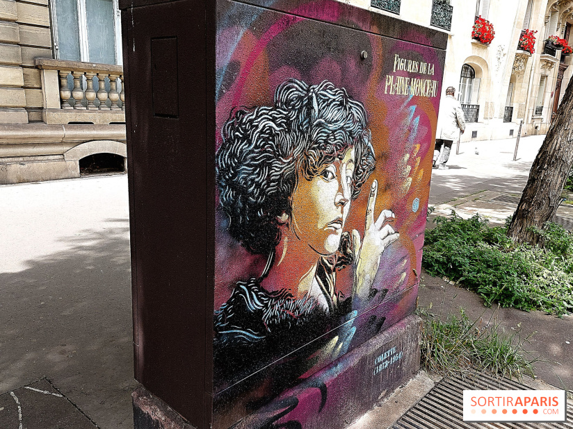 Street art : C215 réalise 11 portraits de figures célèbres dans le quartier de la Plaine-Monceau