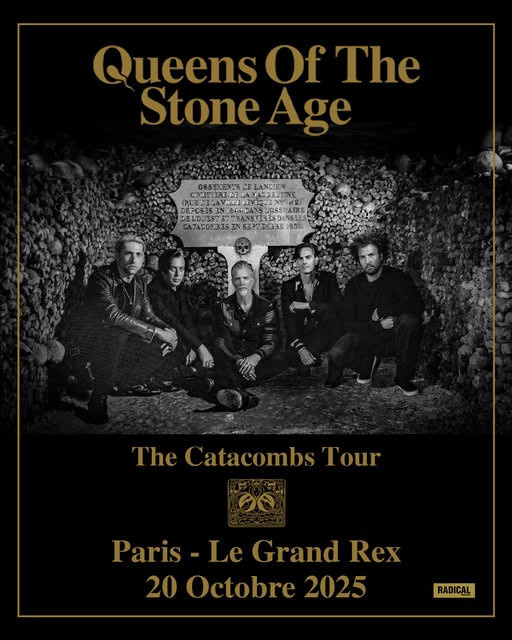 Queens of the Stone Age en concert au Grand Rex à Paris en octobre 2025