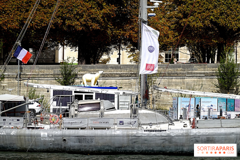 La goélette Tara amarrée à Paris : visites à bord et exposition à quai pour une plongée en Arctique