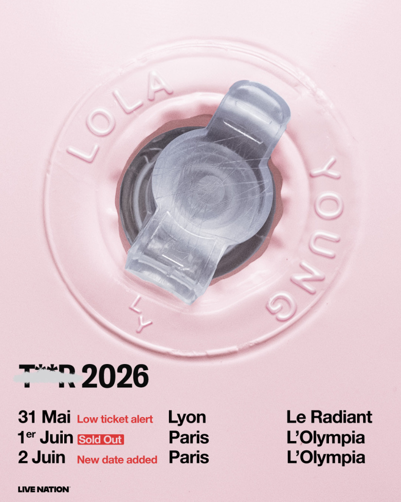 Lola Young en concert à l’Olympia à Paris en juin 2026