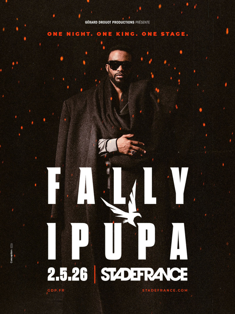 Fally Ipupa en concert au Stade de France en mai 2026