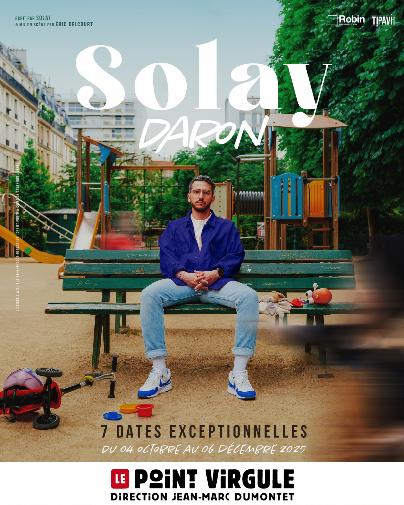 Solay présente son nouveau spectacle "Daron" au Point Virgule