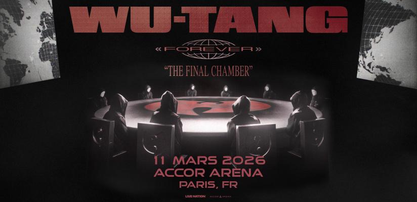 Wu-Tang Clan en concert l'Accor Arena de Paris en 2026 pour son ultime tournée