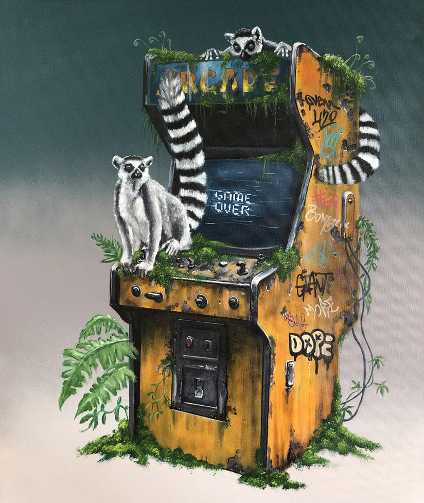  Le Futur c'était mieux avant : une exposition du street artiste S4M à la Galerie Nature Forte