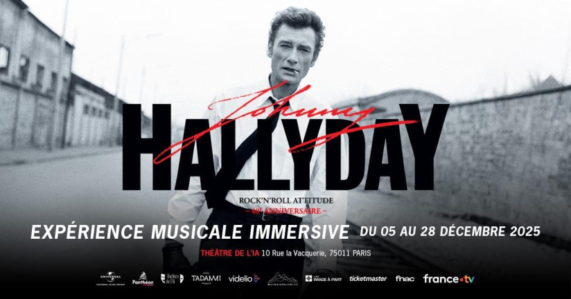 Johnny Hallyday, rock'n'roll attitude, l'expérience musicale immersive 