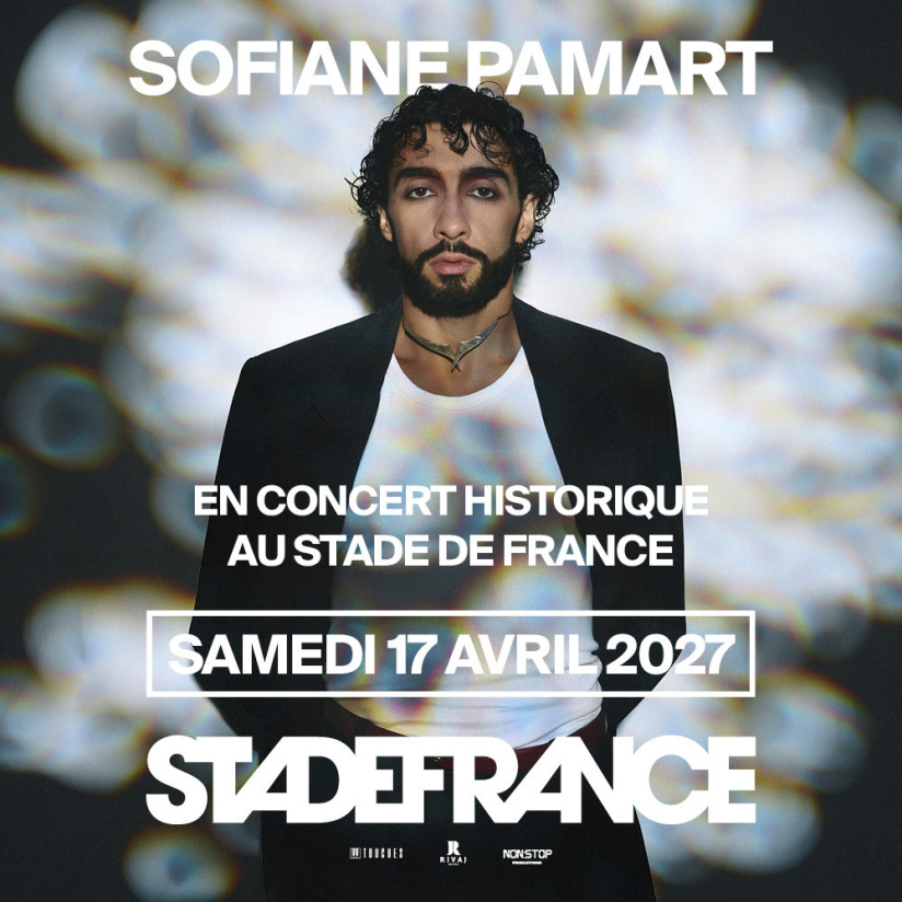 Sofiane Pamart en concert au Stade de France en avril 2027