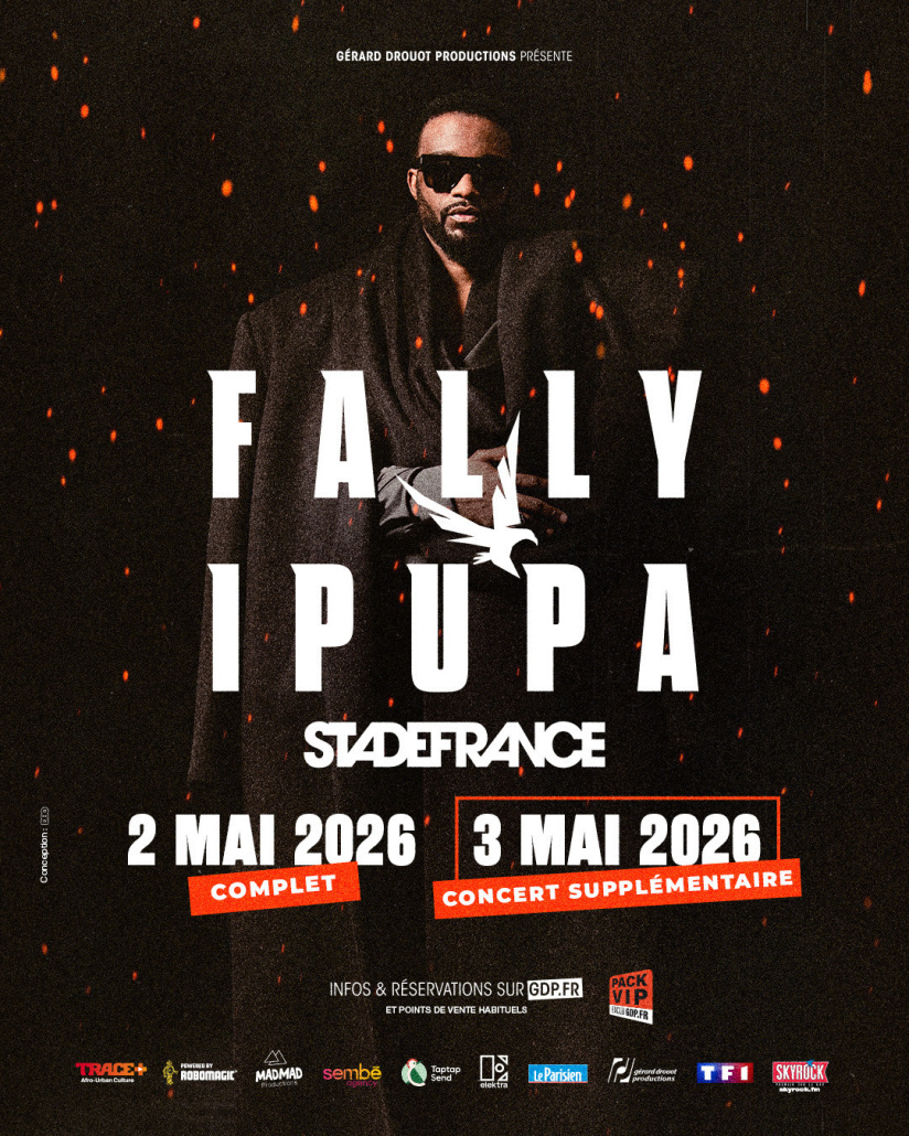 Fally Ipupa en concert au Stade de France en mai 2026, date supplémentaire