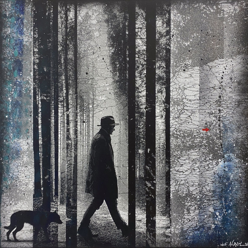 Jef Aérosol présente "Interstices", une exposition gratuite à découvrir dans le 13e à Paris