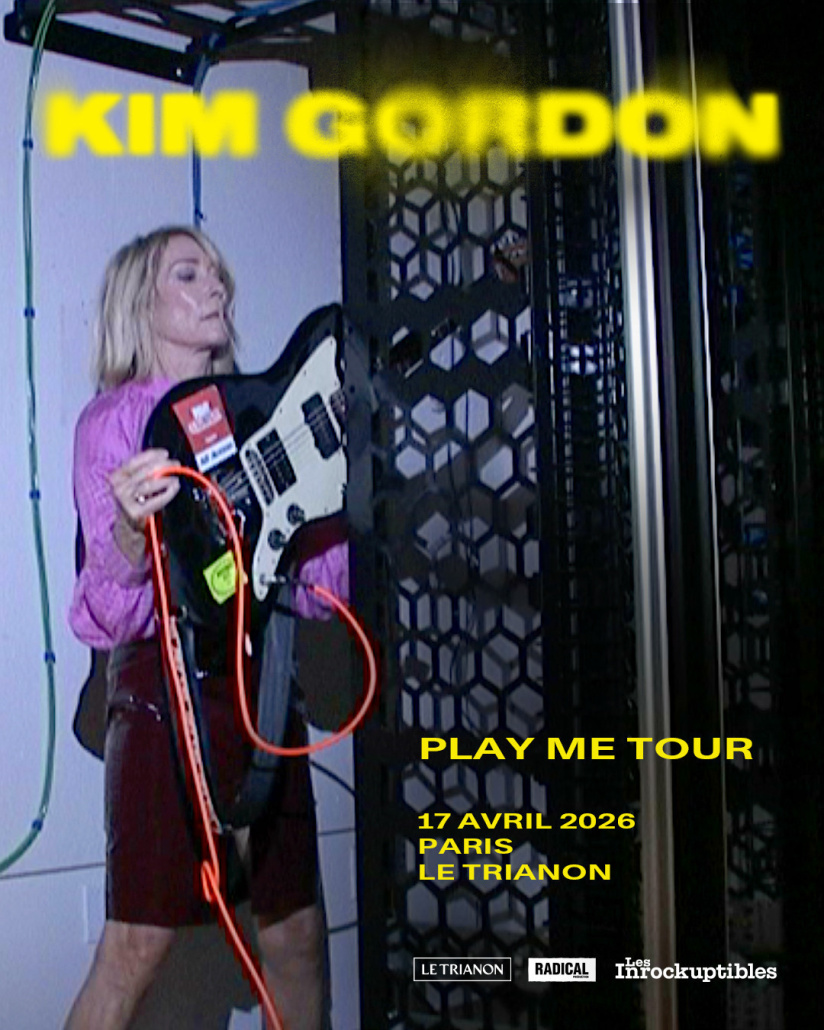 Kim Gordon en concert au Trianon à Paris en avril 2026