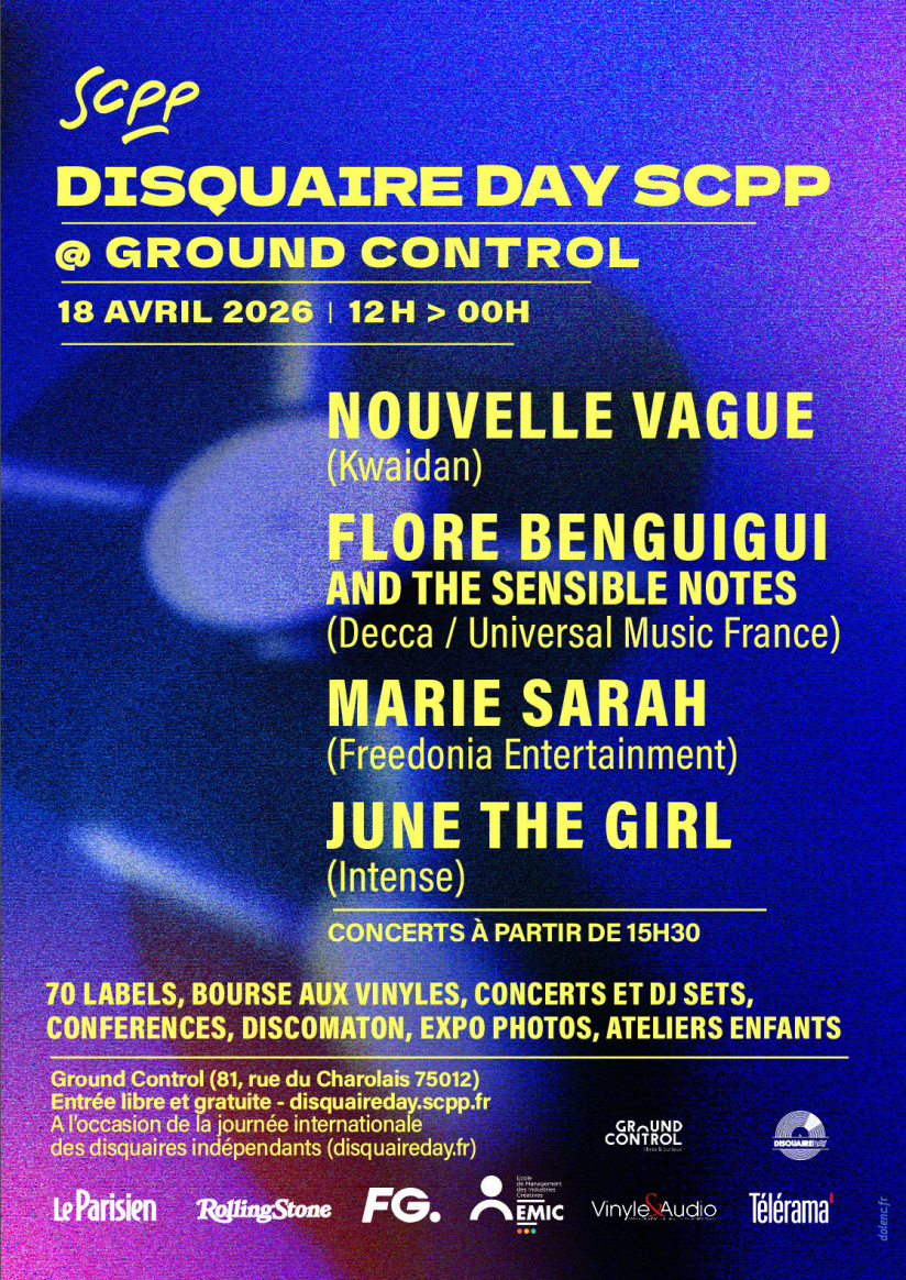 Disquaire Day 2026 à Ground Control : bourse aux vinyles, concerts et dj sets gratuits 