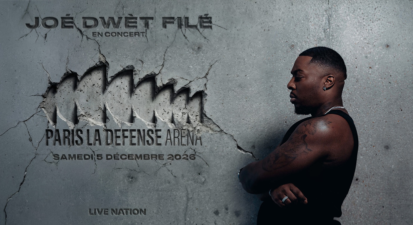 Joé Dwèt Filé concert Paris Défense Arena 2026