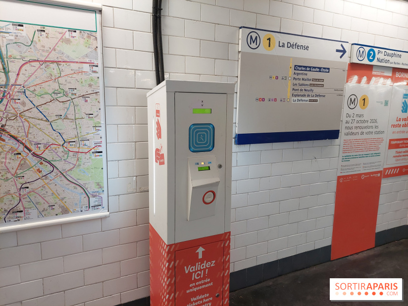 Métro : les tourniquets de cette station ont disparu, mais la validation reste obligatoire