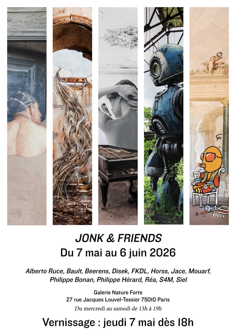 Jonk & Friends : l'exposition qui mêle street art et photographie à la galerie Nature Forte