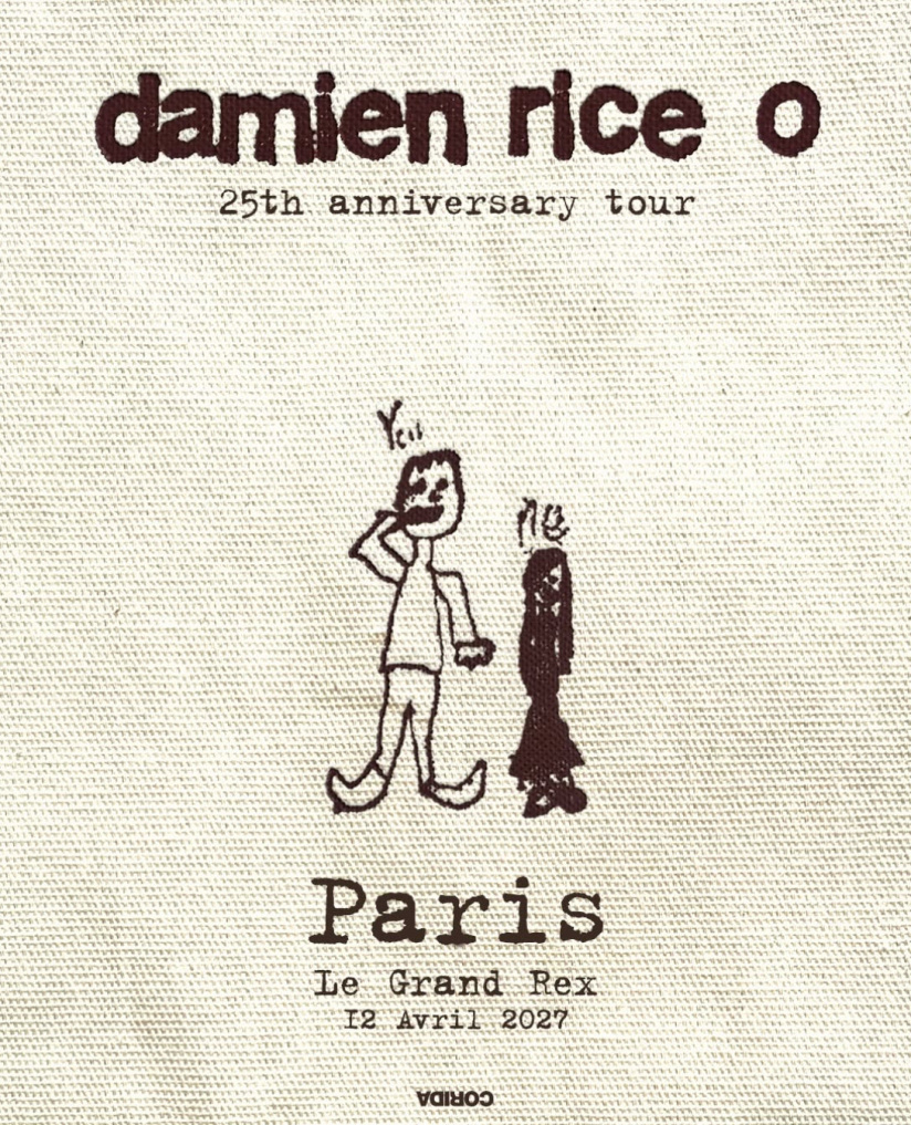 Damien Rice en concert au Grand Rex de Paris en avril 2027