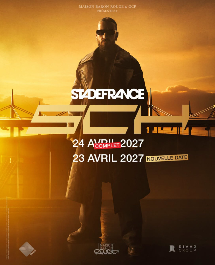 SCH en concert au Stade de France en avril 2027, date supplémentaire