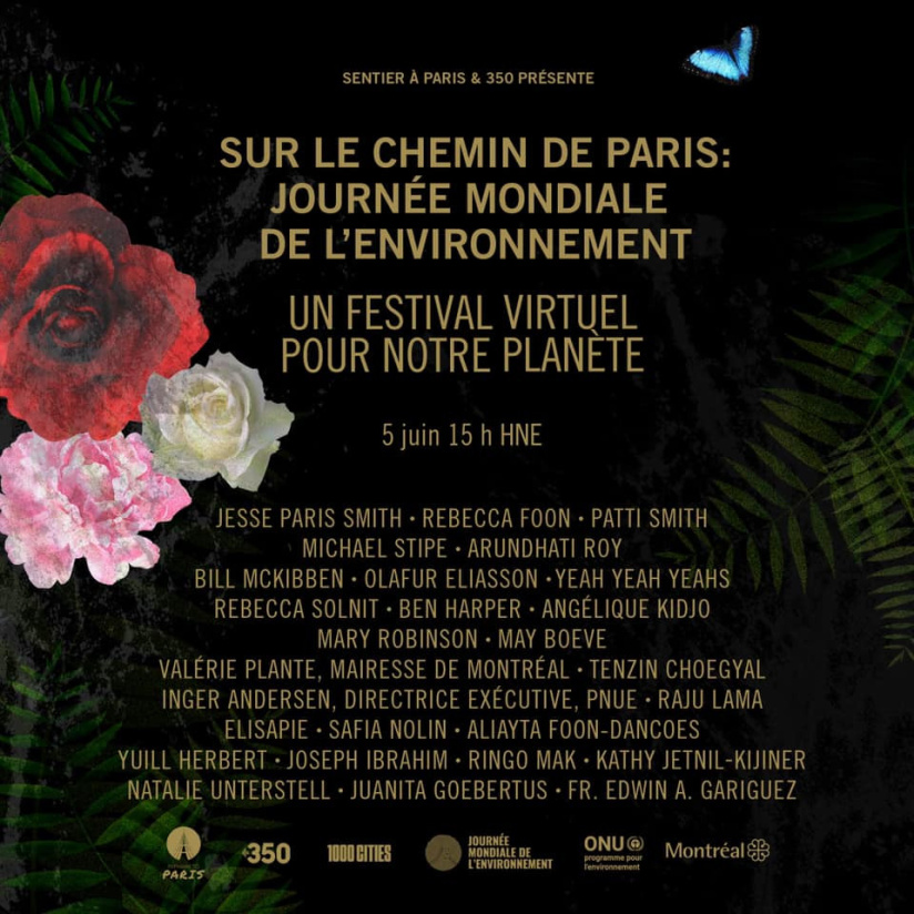Journée Mondiale de l'environnement : un festival virtuel avec Patti Smith, Ben Harper...