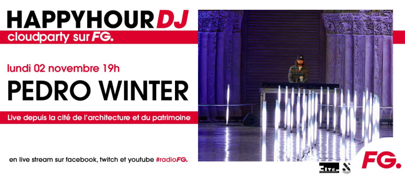 Pedro Winter : dj set à suivre en live streaming depuis la Cité de l’Architecture et du Patrimoine